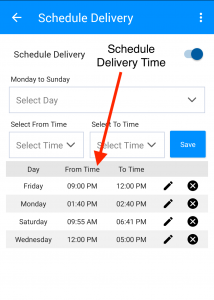 Add and Update Delivery time in Your online Store
