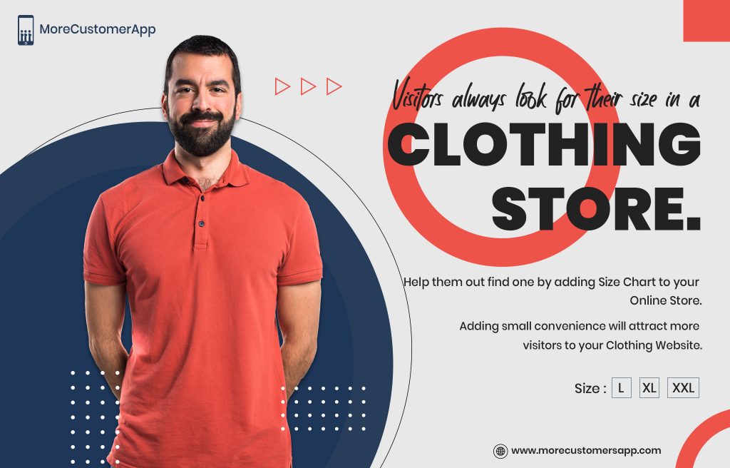 How to Add Size Chart to Your MoreCustomersApp Online Store