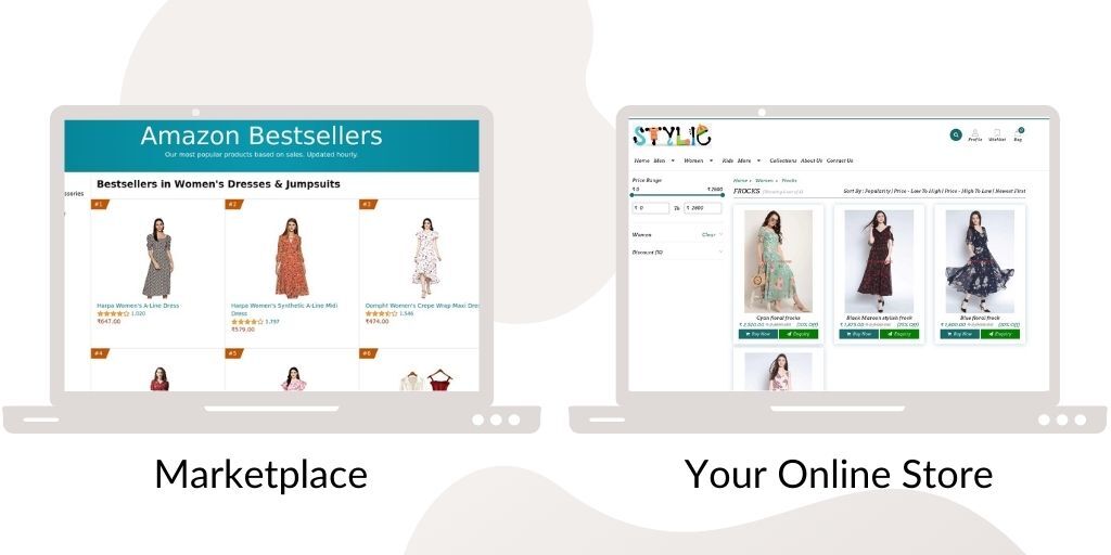 marketplace sellers should create an Online Store