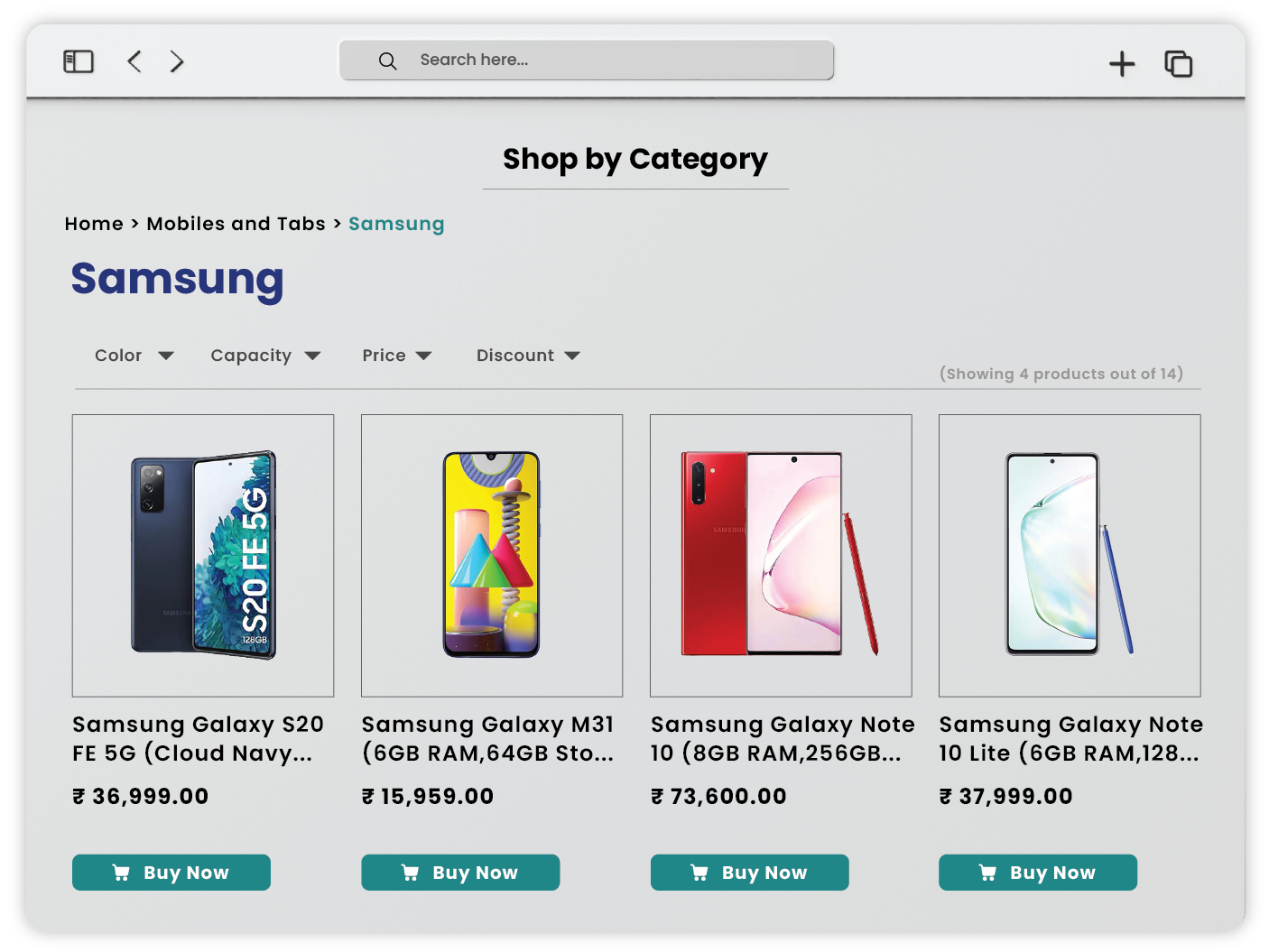 ShowCase your Products Category Wise on HomePage