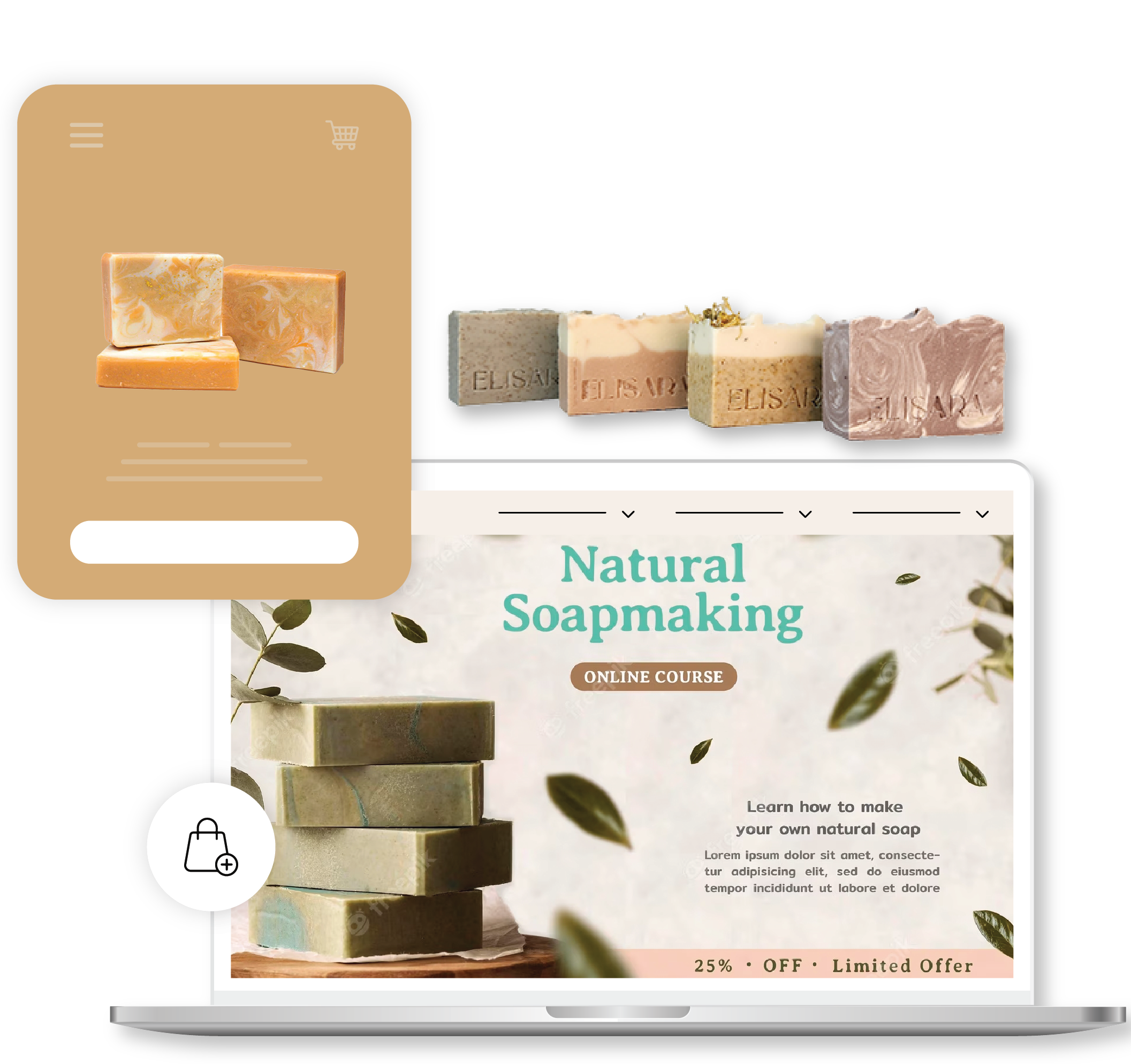 Sell soaps online